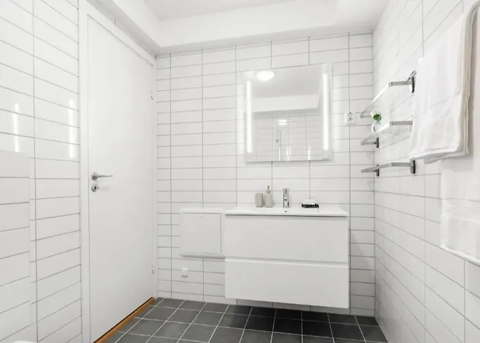 Newly Renovated 3 Bedrm, Spacious 80m Sq, Comtemporary In Trendy Oslo-grunnerlokka Apartment